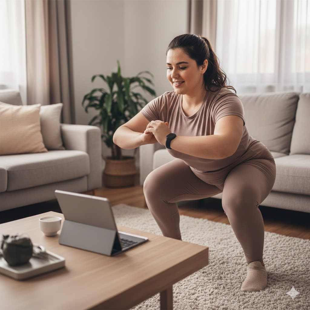 Movimente-se no seu ritmo